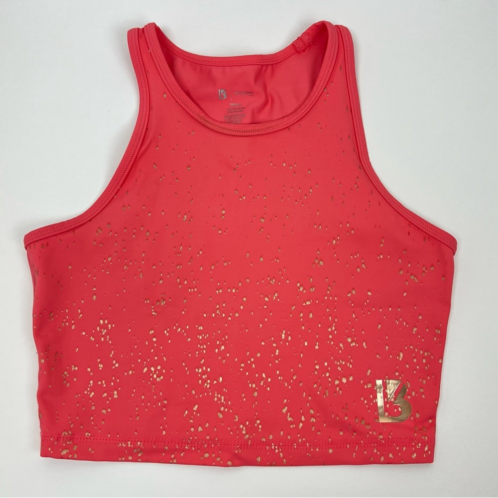 BuffBunny Aurora Pink Gold Crop S